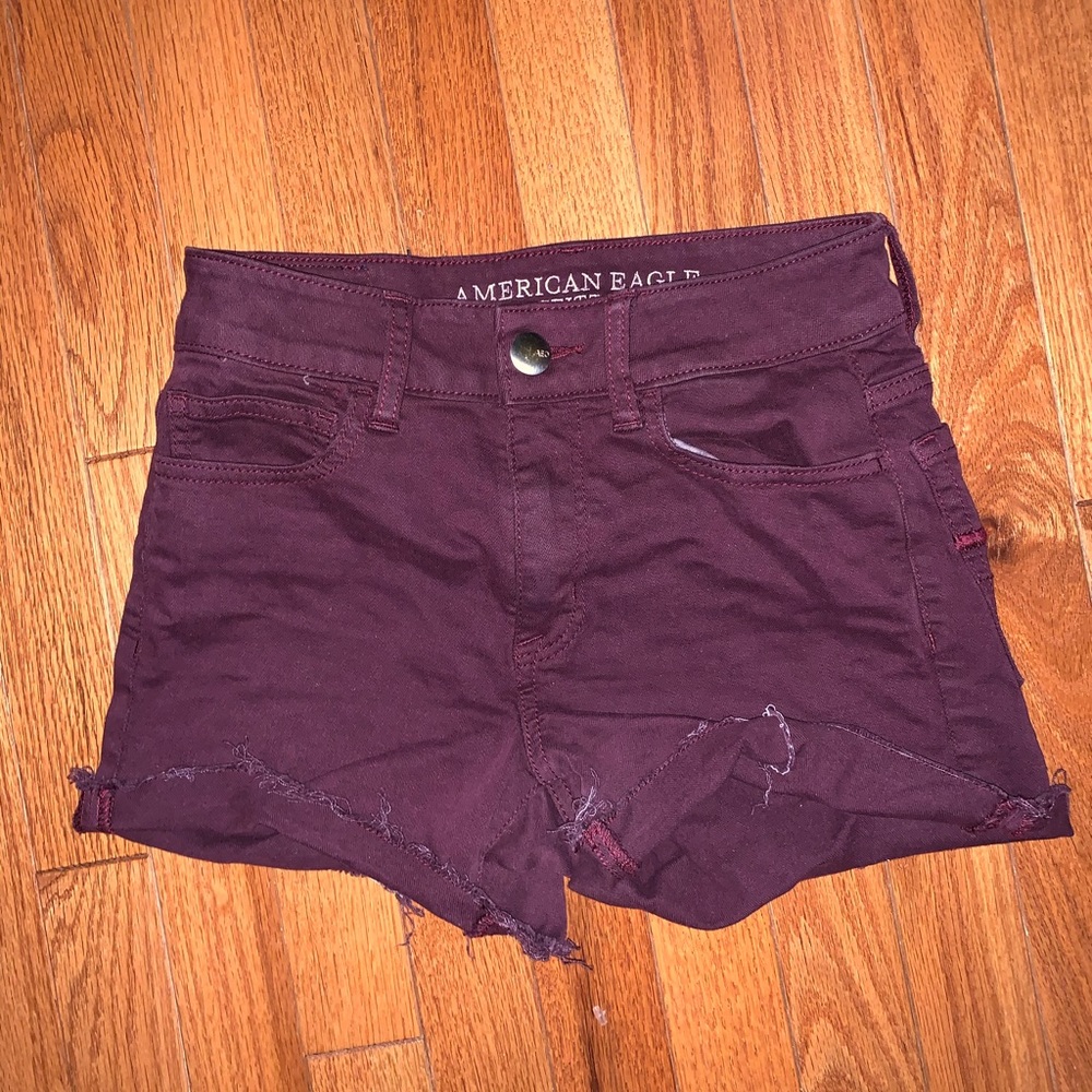 American eagle high waisted shorts